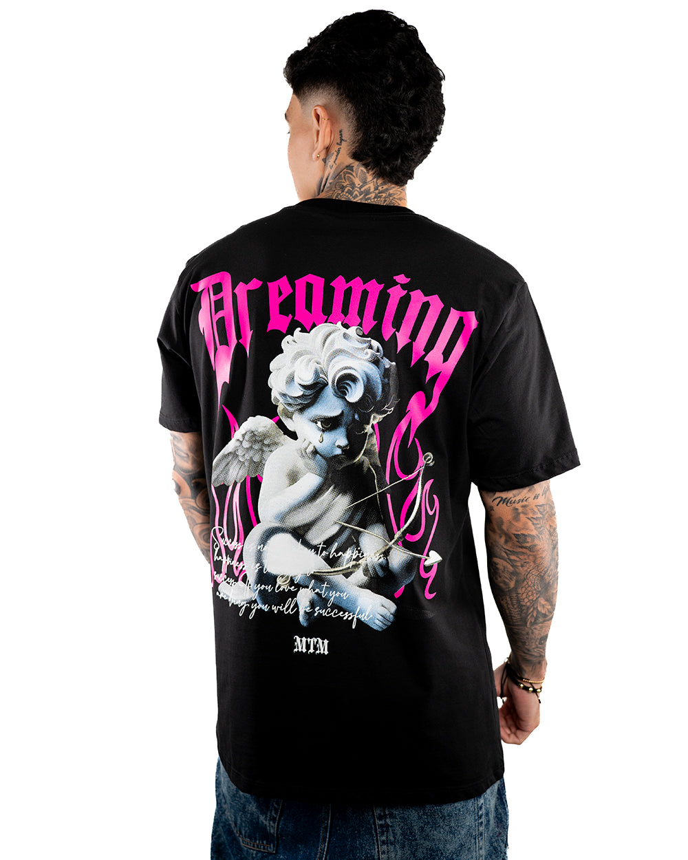 CAMISETA NEGRA DREAMING
