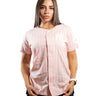 BEISBOLERA RAYAS ROSADA DAMA MOMENTUM