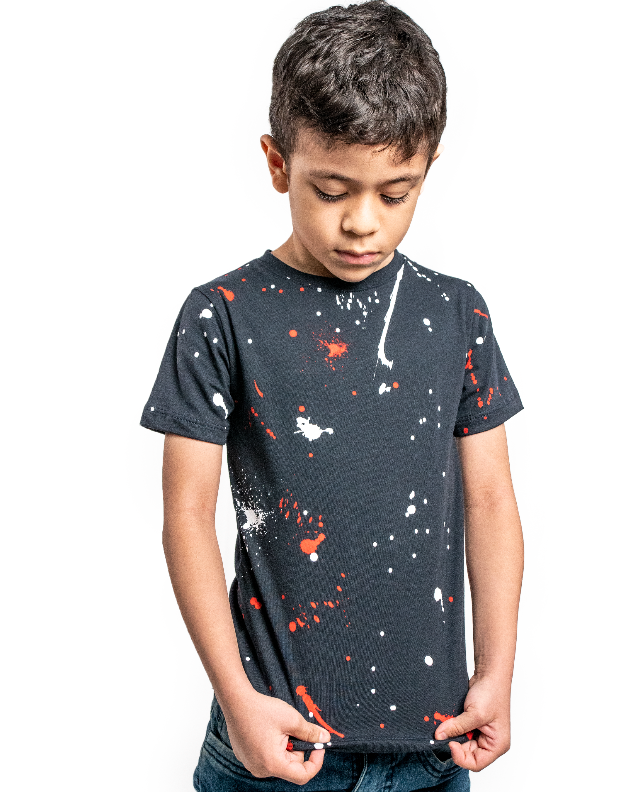 CAMISETA AZUL CHISPAS NIÑO MOMENTUM